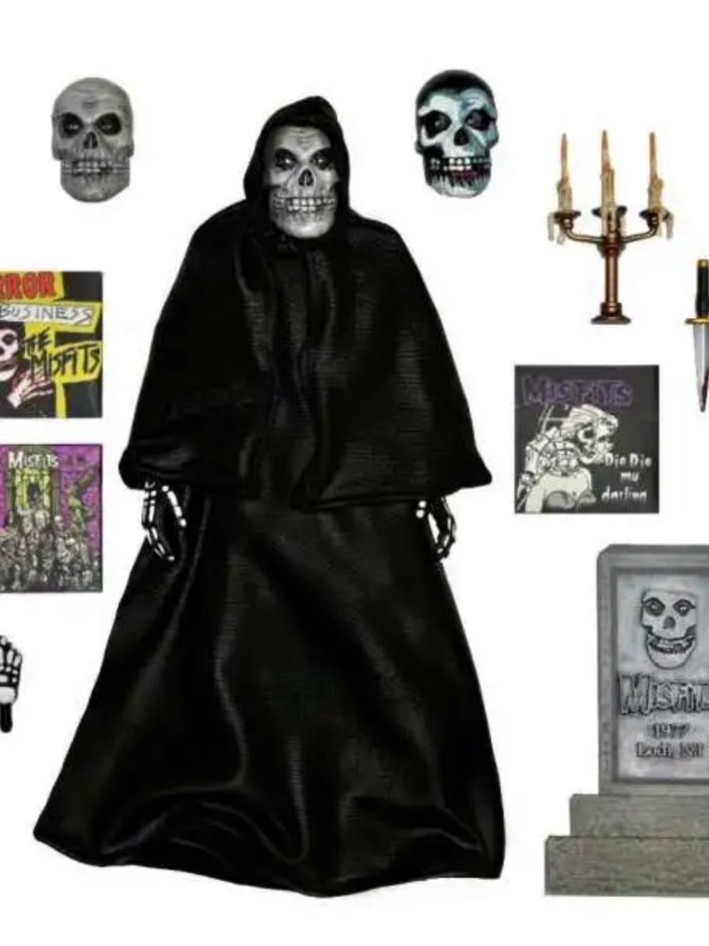 NECA Misfits The Fiend Action Figure [Ultimate Version, Black Robe]